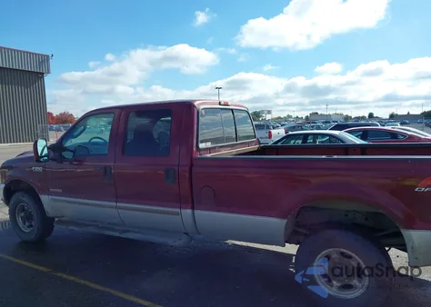 2004 Ford F-250 Lariat/Xl/Xlt из США, поврежденный, VIN 1FTNW21P34EC18325